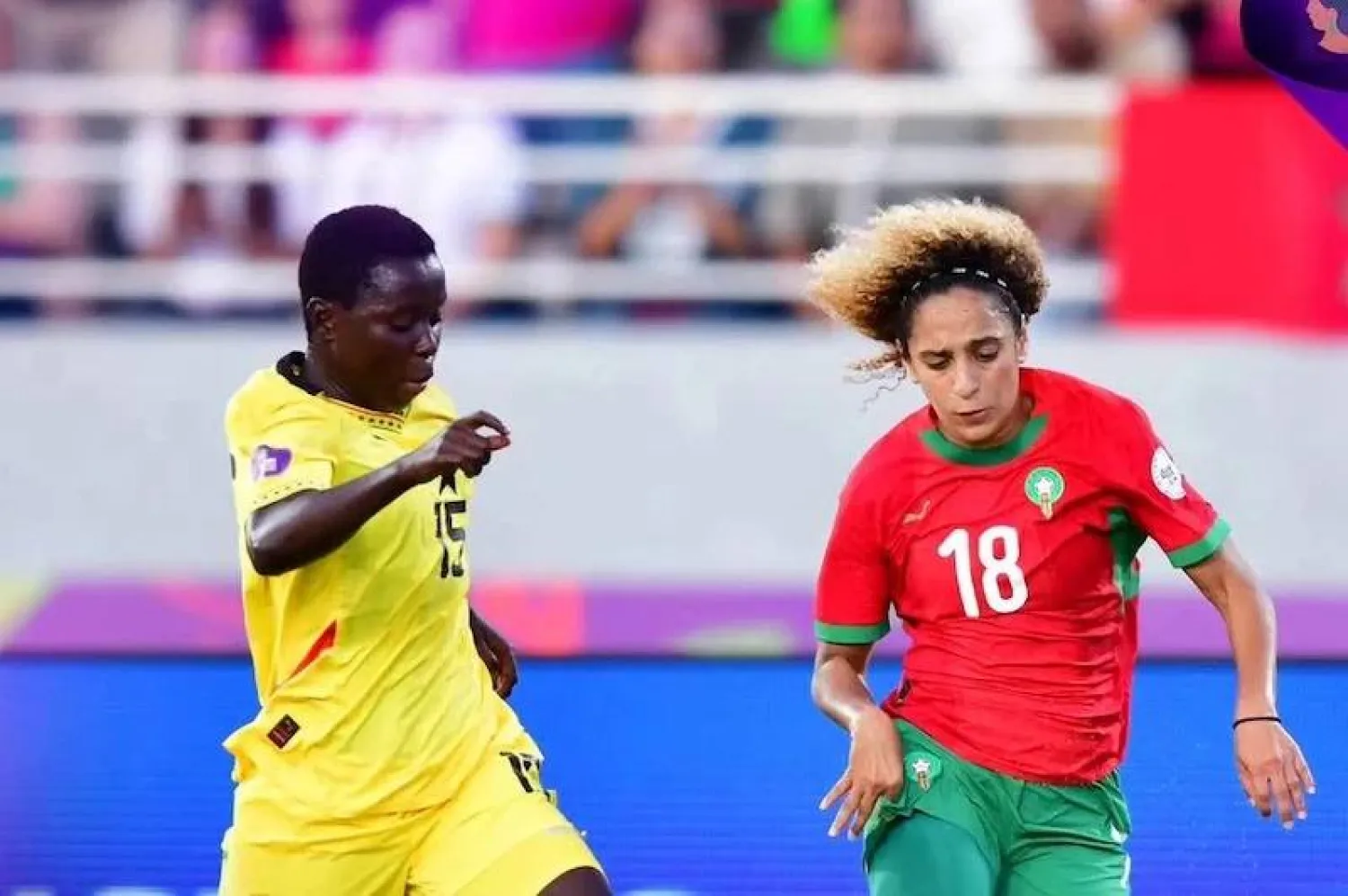 سيدات المغرب هزمن نظيراتهن الغانيات في نصف نهائي أمم أفريقيا للسيدات (وسائل إعلام مغربية)