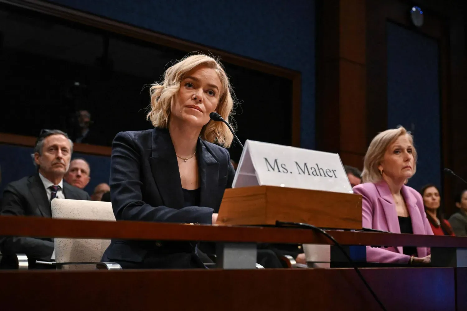 NPR CEO'su Katherine Maher (Arşiv- AFP)