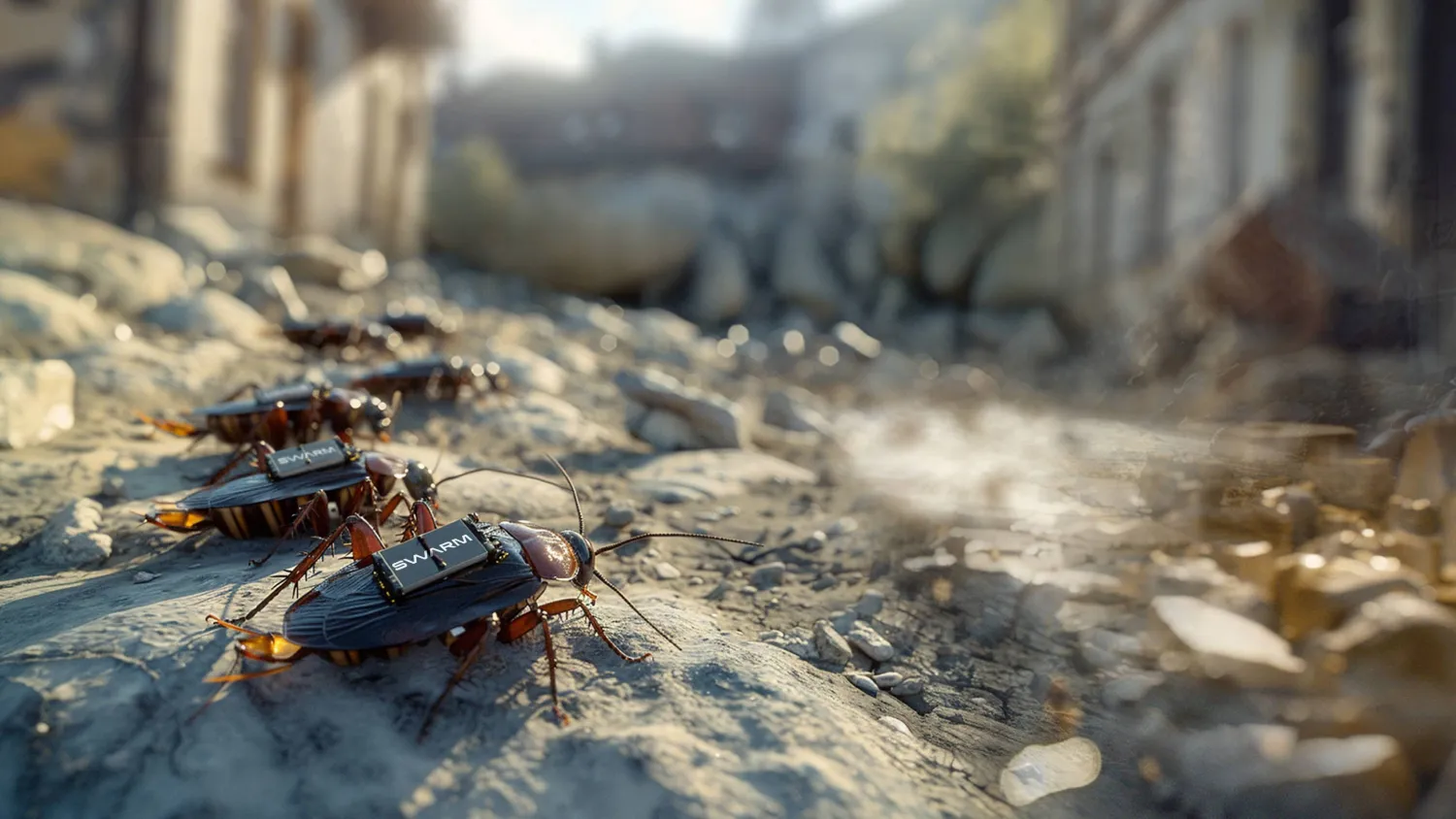 مُجهَّزة بحقائب ظهر مُخصَّصة تُمكِّن من جمع البيانات آنياً عبر الكاميرات (رويترز)