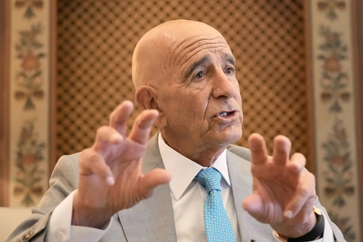 الموفد الأميركي إلى لبنان توماس براك (أ.ب)