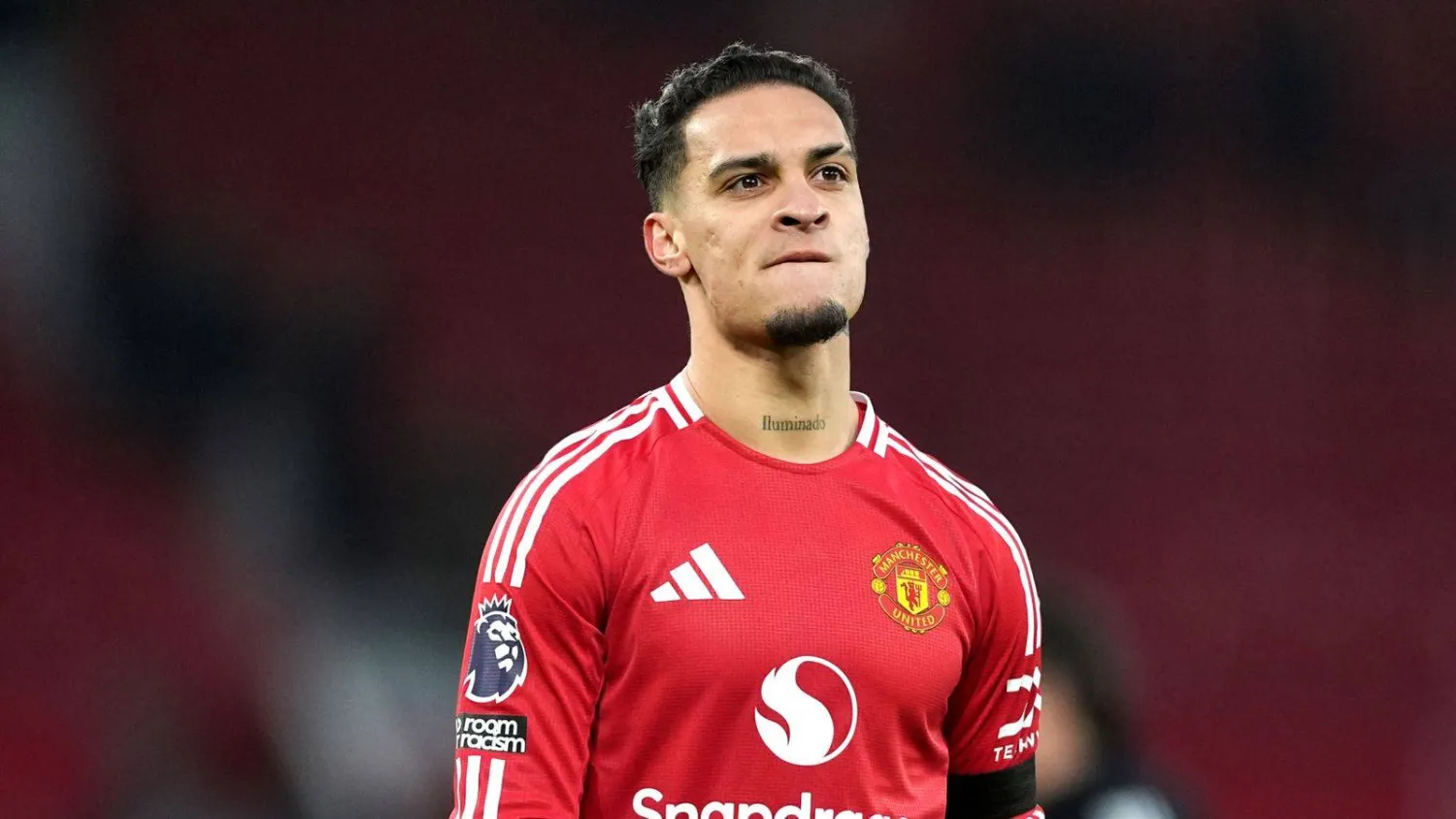 الجناح البرازيلي أنتوني لاعب مانشستر يونايتد (سكاي سبورتس)