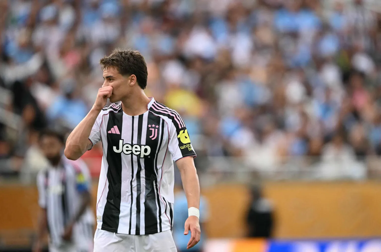 لاعب يوفنتوس التركي كينان يلديز (أ.ف.ب)