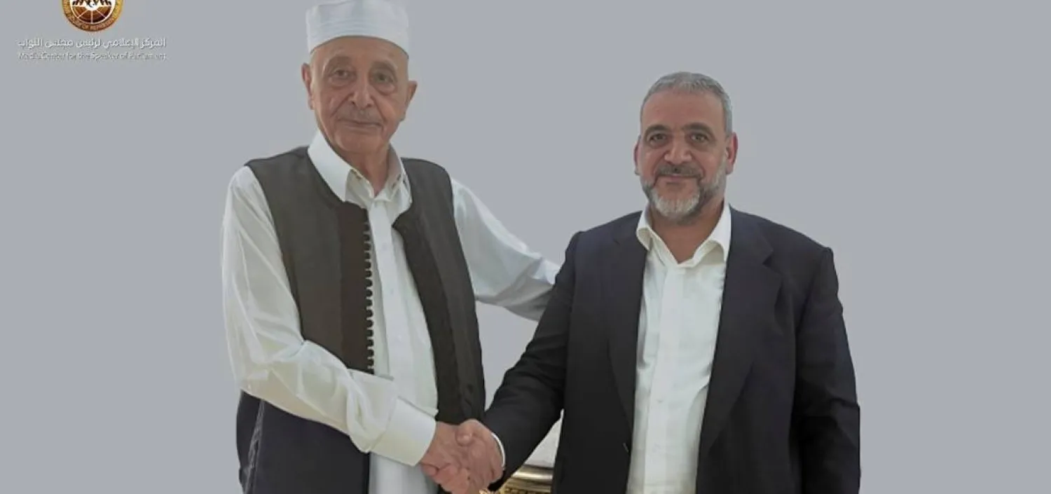 صالح مستقبلاً المشري في يوليو الماضي (مكتب صالح)