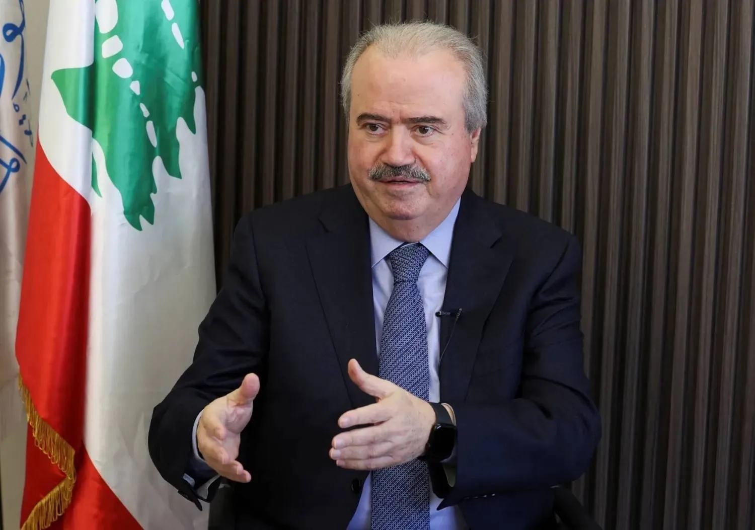 Finance Minister Yassin Jaber (Reuters) 