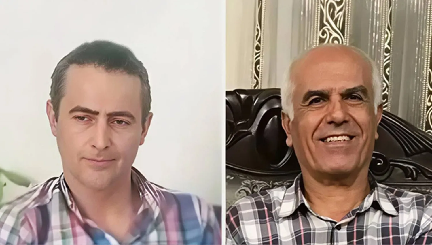 السلطات الإيرانية أعلنت إعدام بهروز إحساني إسلاملو (يمين) ومهدي حسني (مجاهدين خلق)