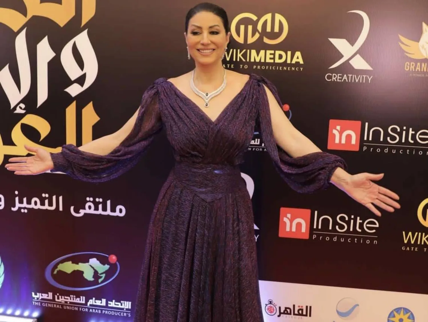 الفنانة المصرية وفاء عامر (حسابها على موقع فيسبوك)