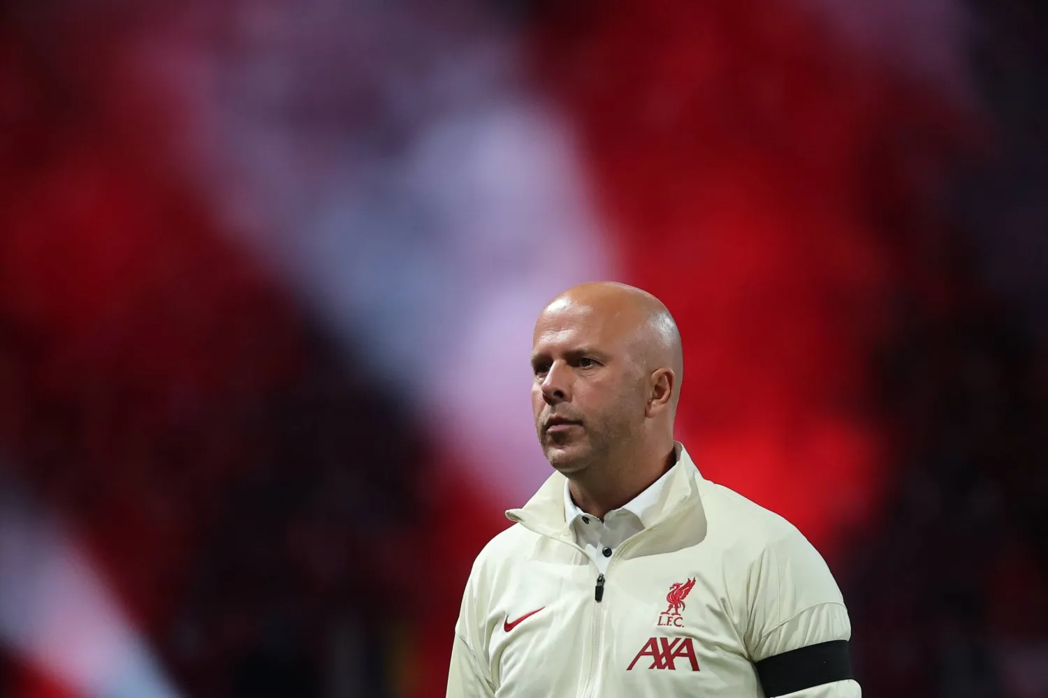 آرني سلوت مدرب ليفربول (رويترز)