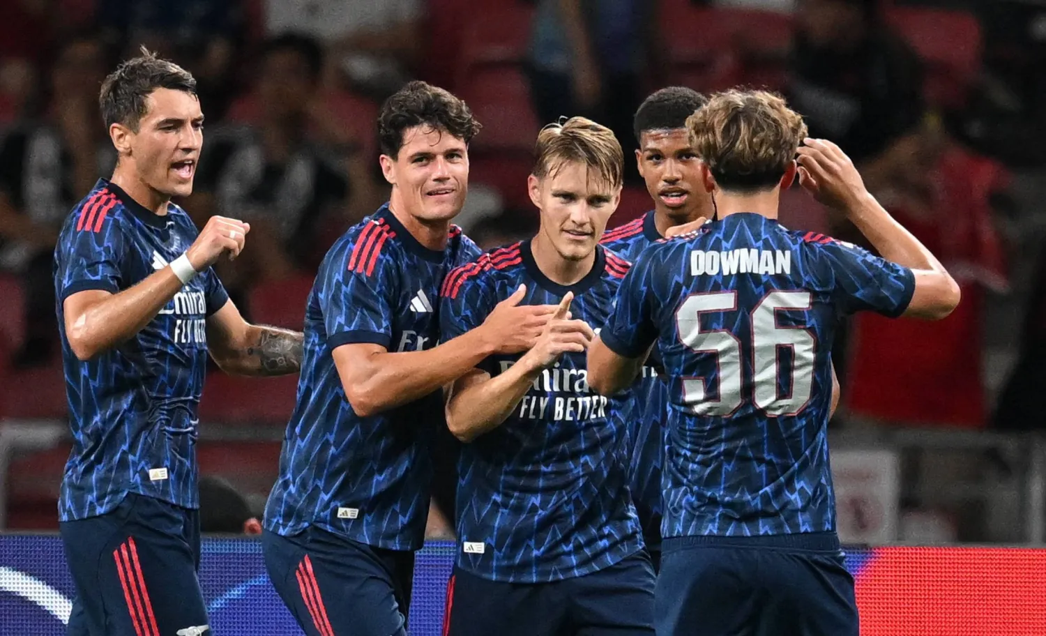 آرسنال هزم نيوكاسل ودياً (رويترز)