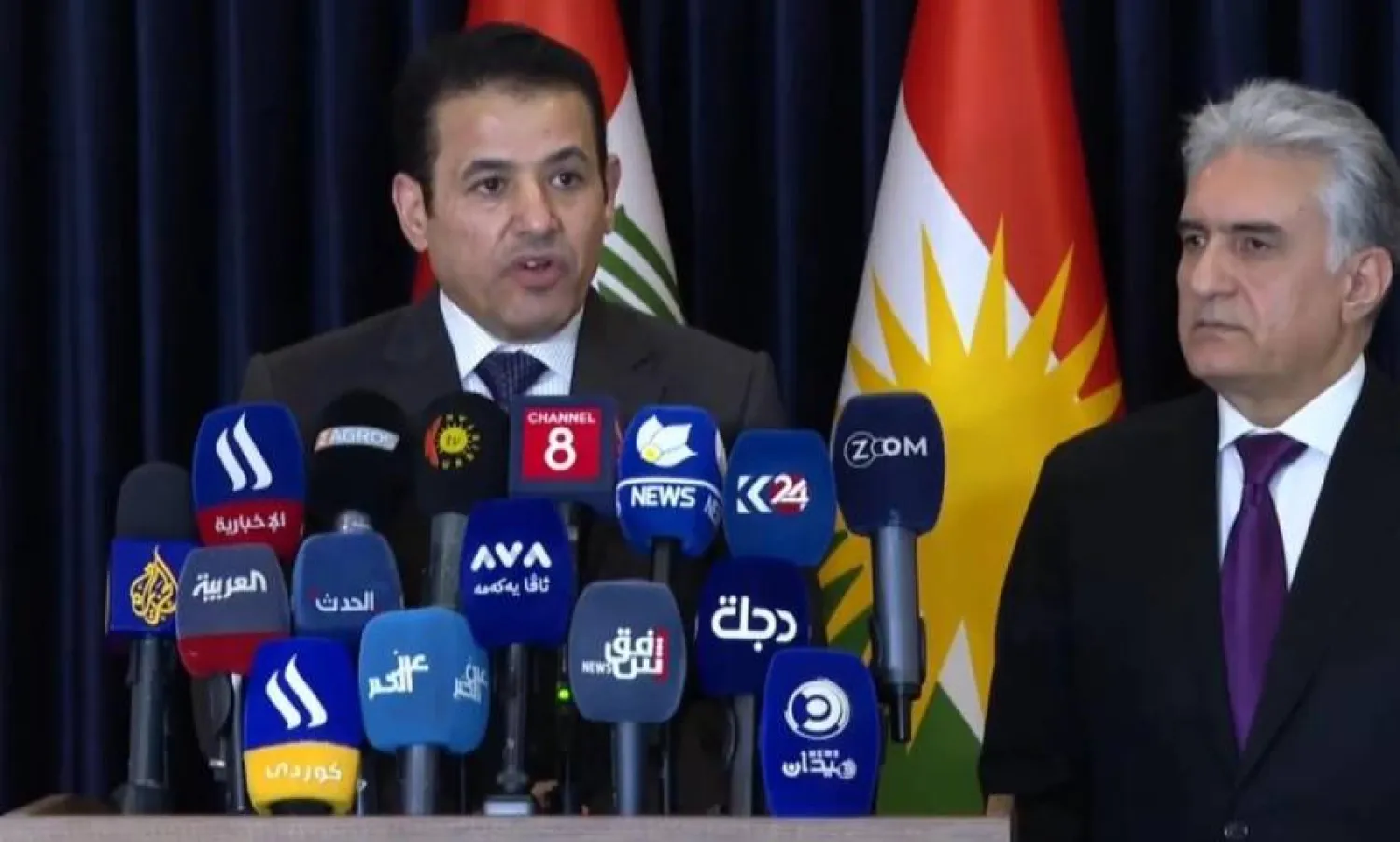 الأعرجي مع وزير داخلية إقليم كردستان (متداولة)