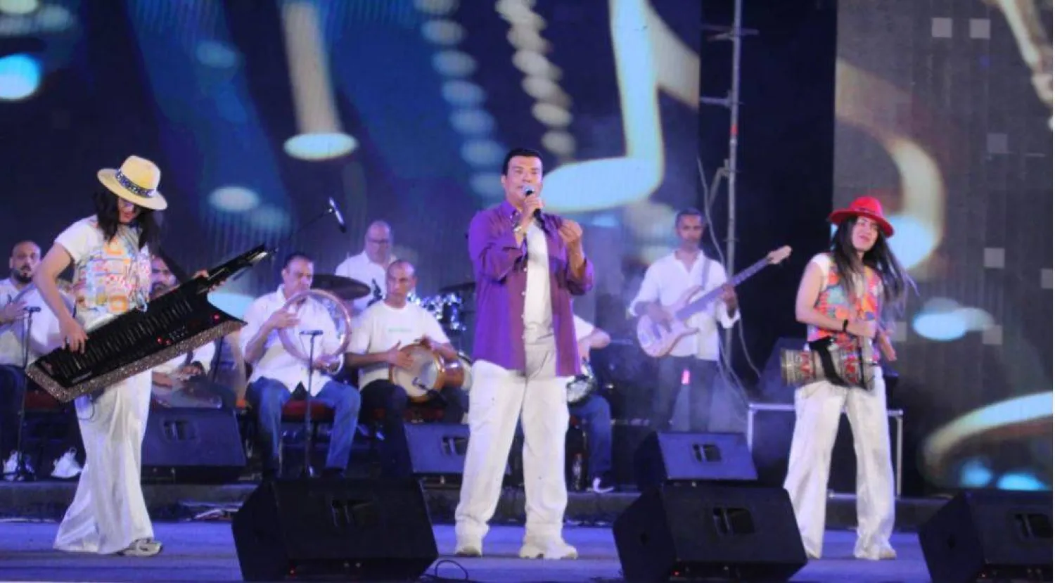 إيهاب توفيق في حفل صيف الأوبرا بالإسكندرية (وزارة الثقافة المصرية)