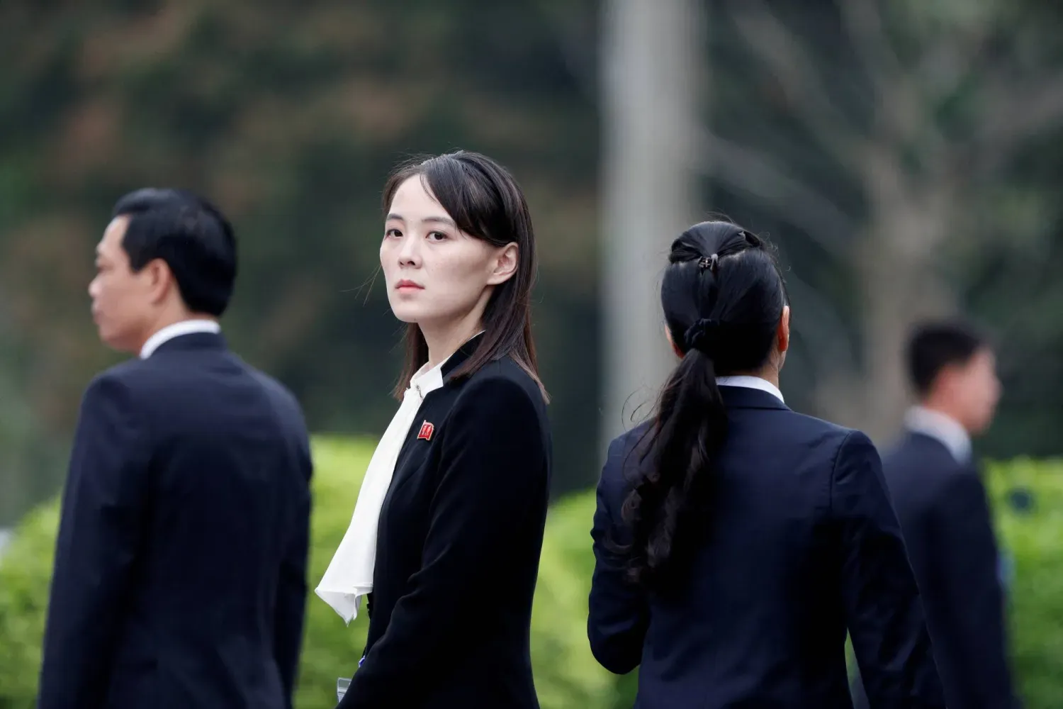 Kuzey Kore lideri Kim Jong Un'un kız kardeşi Kim Yo Jong (Arşiv- Reuters)
