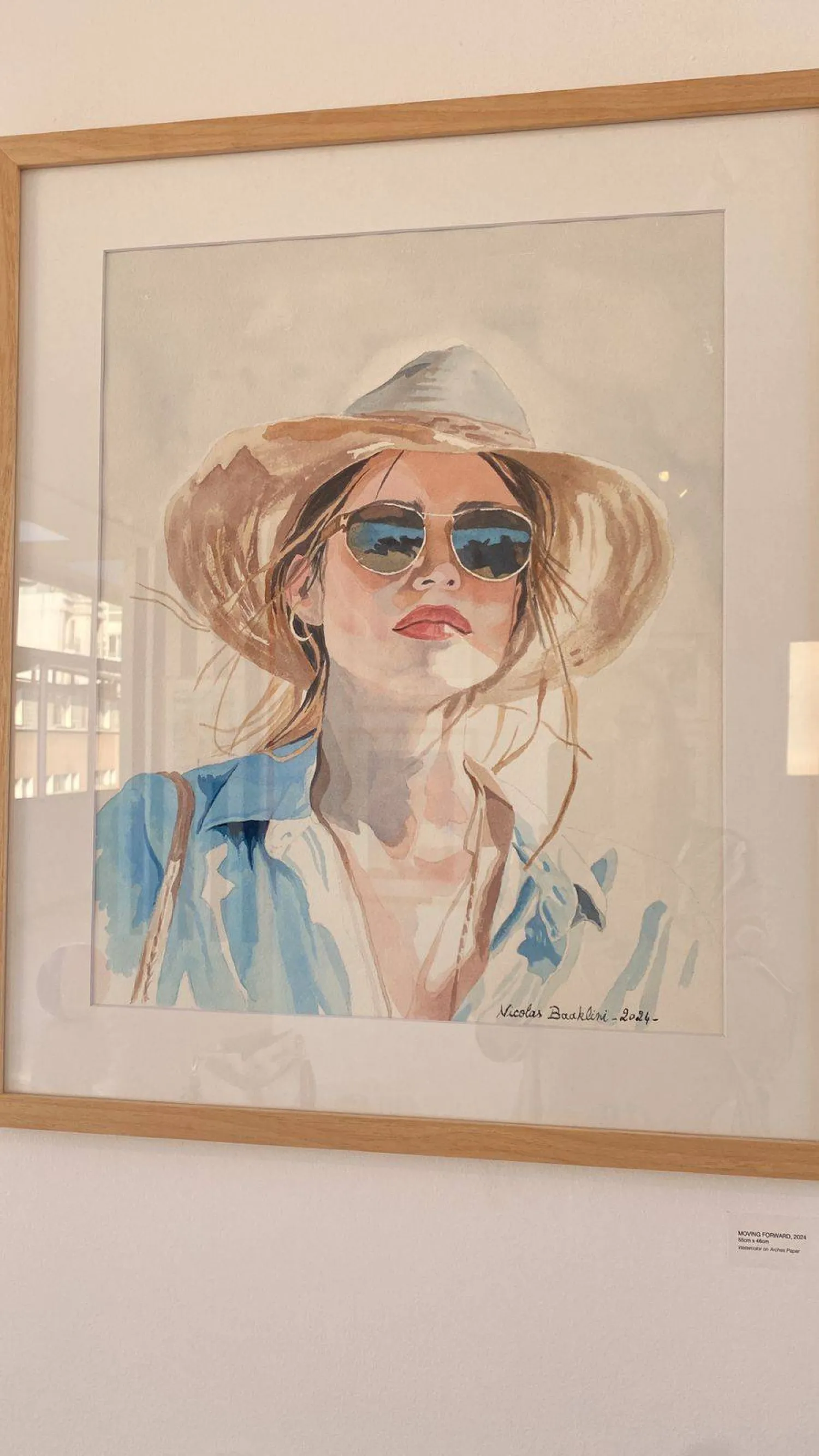 المرأة التي في الماء تنظر إلى ما مضى ولم يأخذها كلّها (الشرق الأوسط)