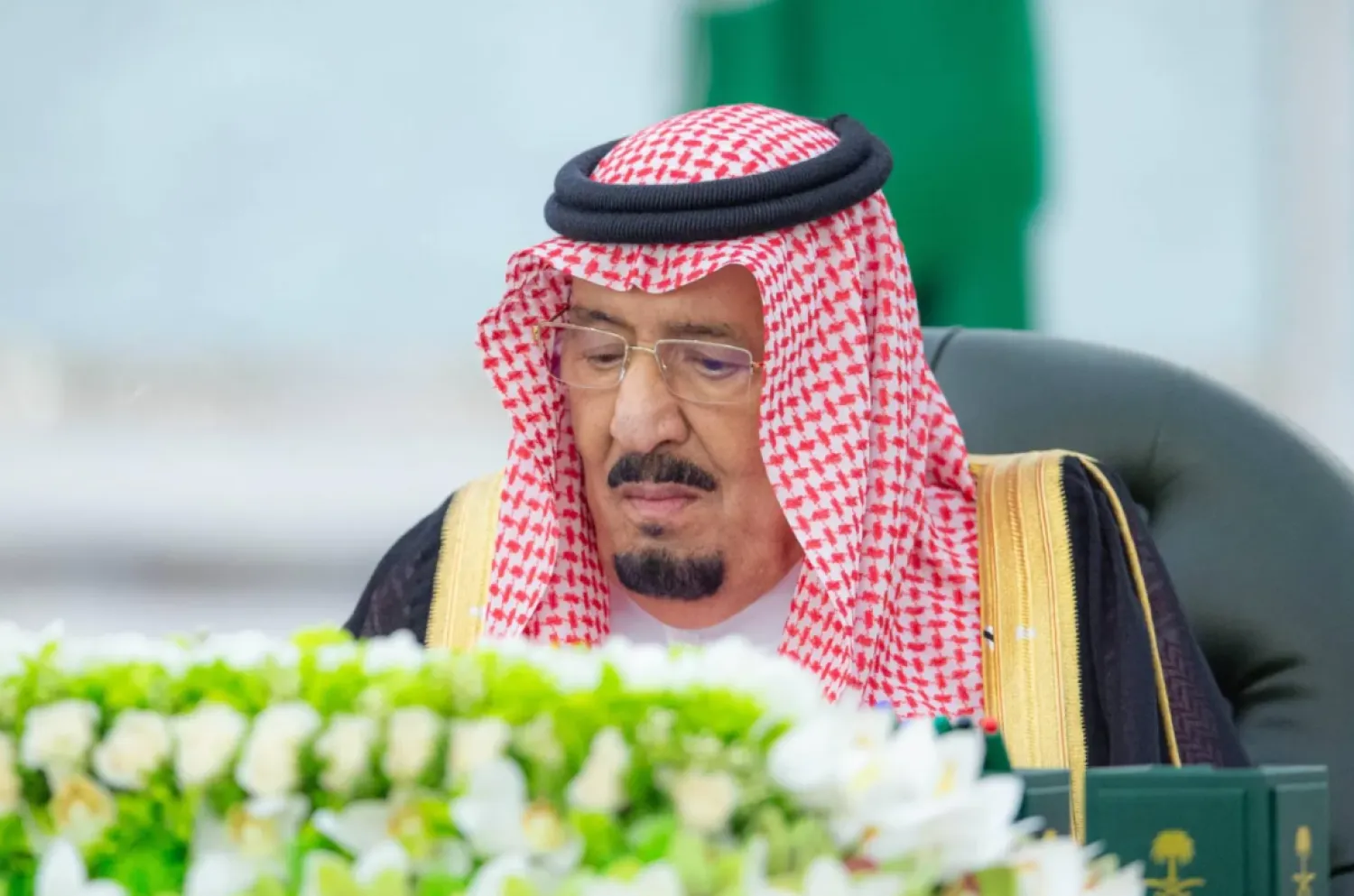 Custodian of the Two Holy Mosques Chairs Cabinet Session - SPA