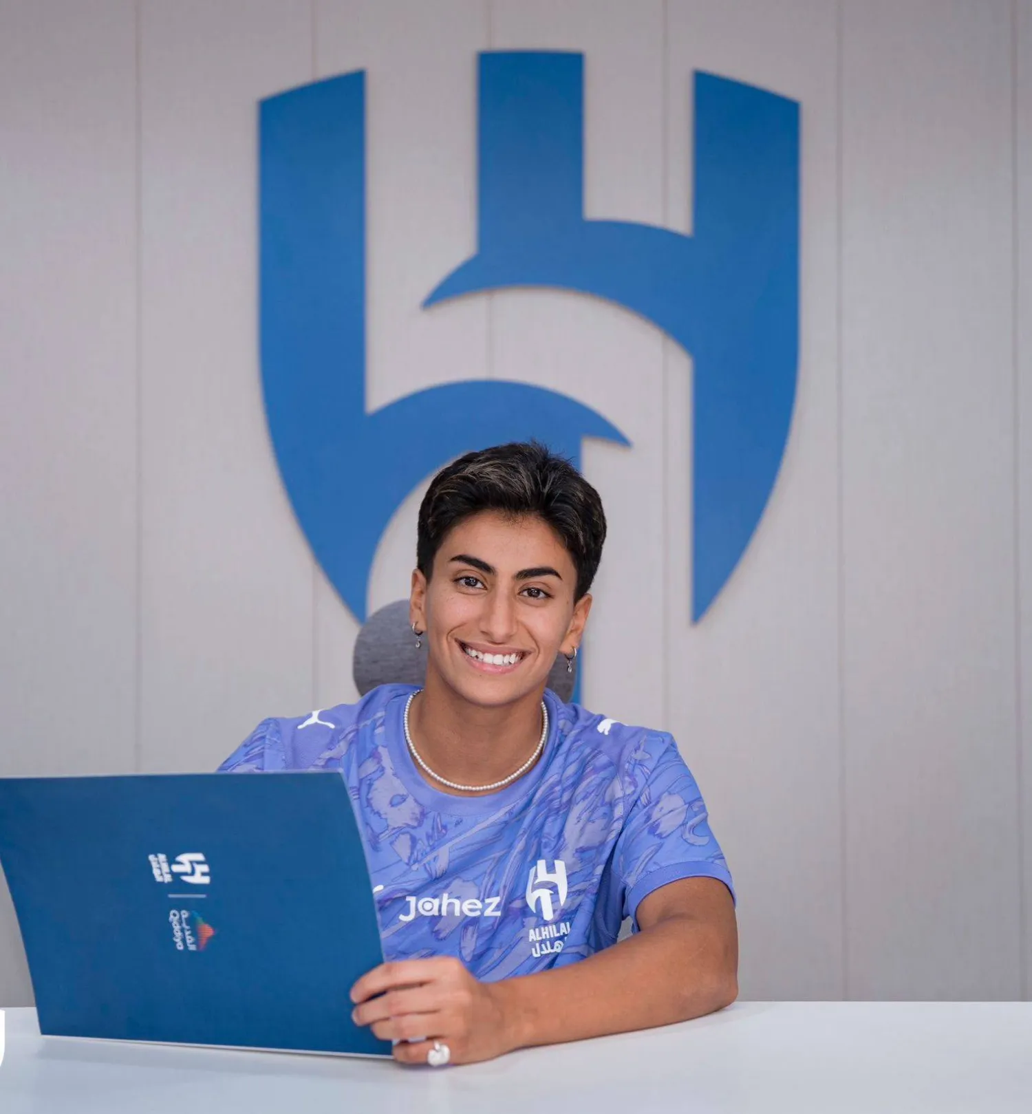 حارسة المرمى ليلى القحطاني (نادي الهلال)