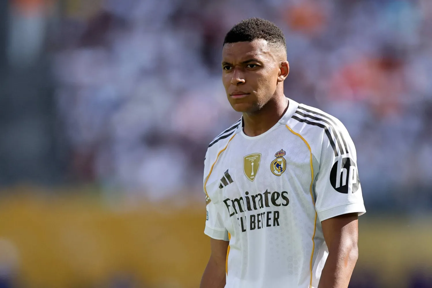  الفرنسي كيليان مبابي هداف ريال مدريد (أ.ف.ب)