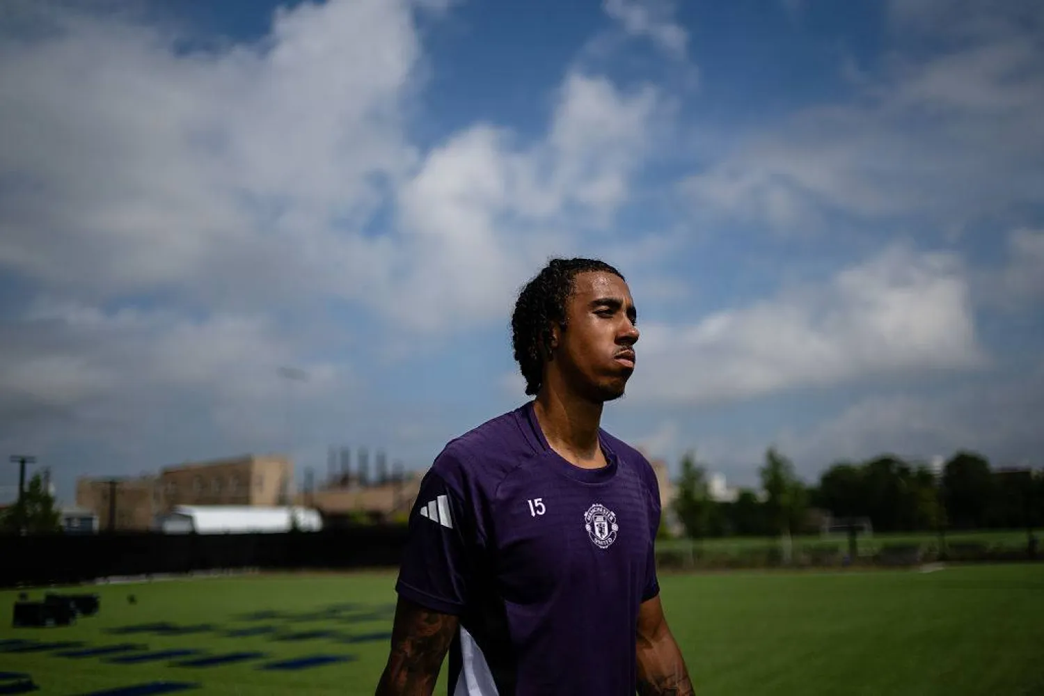 المدافع الفرنسي ليني يورو (نادي مانشستر يونايتد)