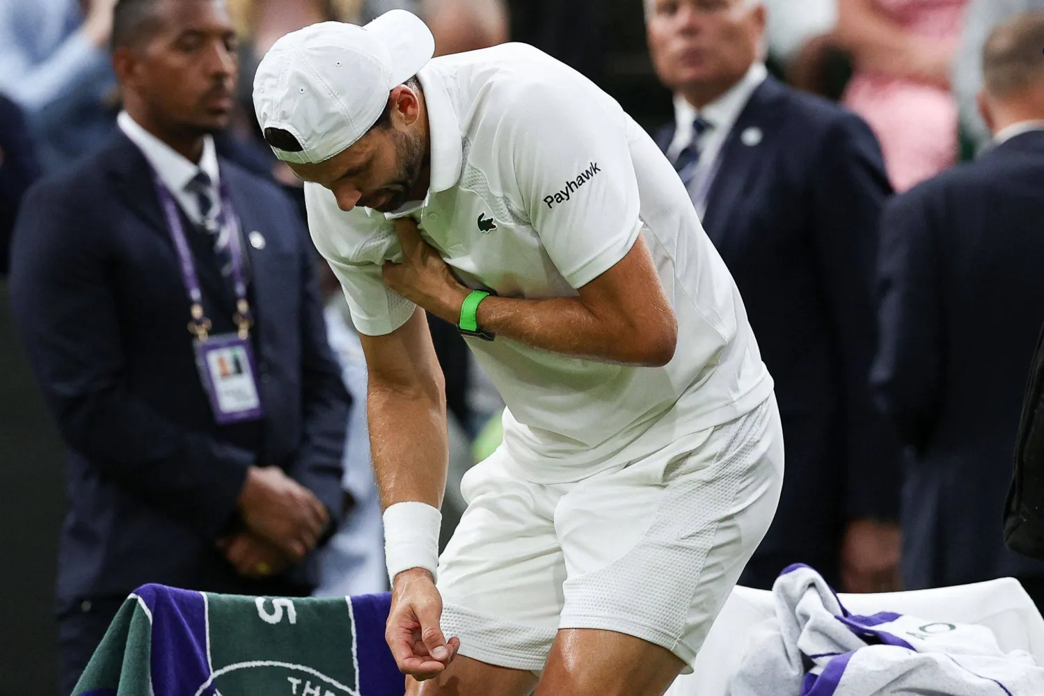 لاعب التنس البلغاري غريغور ديميتروف (أ.ف.ب)