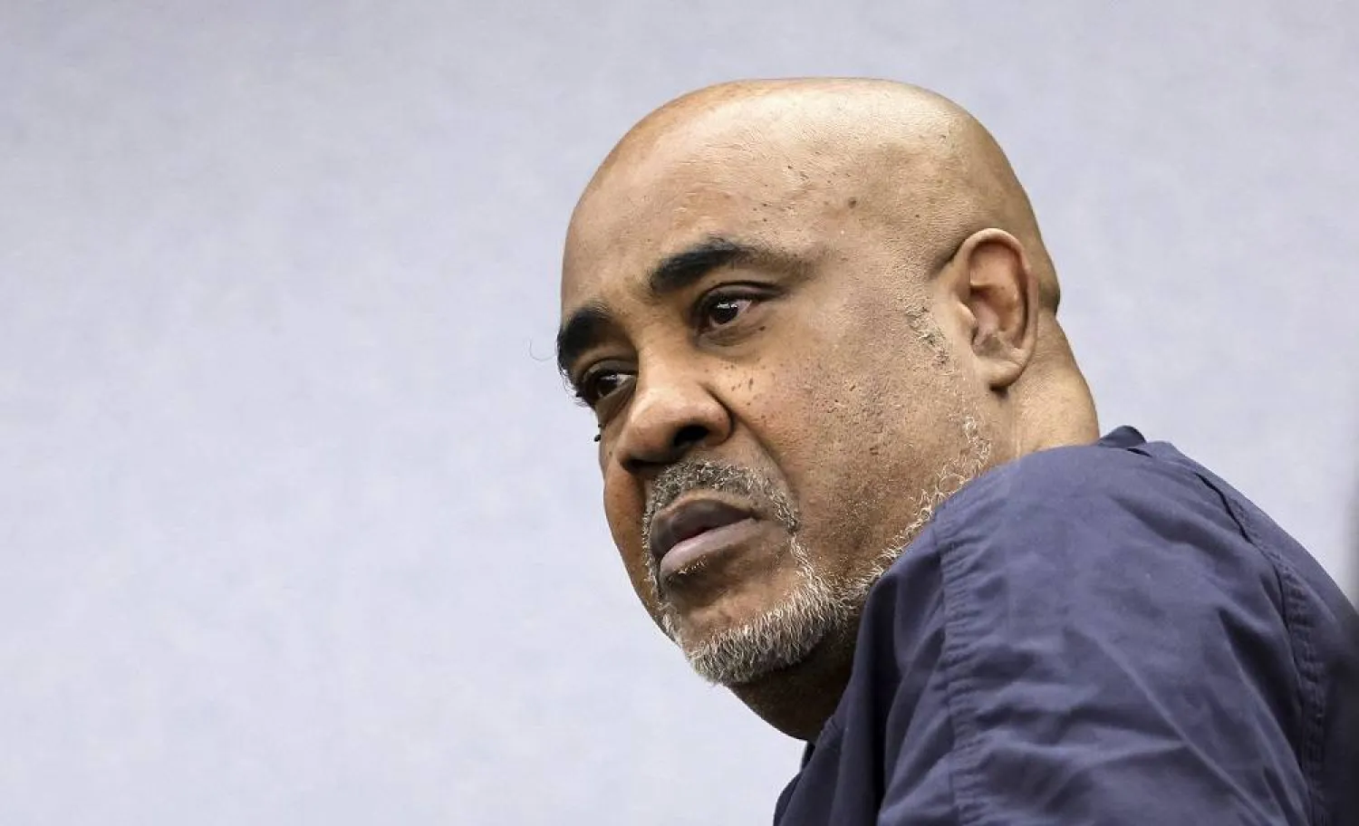 Duane "Keffe D" Davis appears in Clark County District Court for a trial readiness status check at the Regional Justice Center on June 17, 2025 in Las Vegas. (Steve Marcus/Las Vegas Sun)