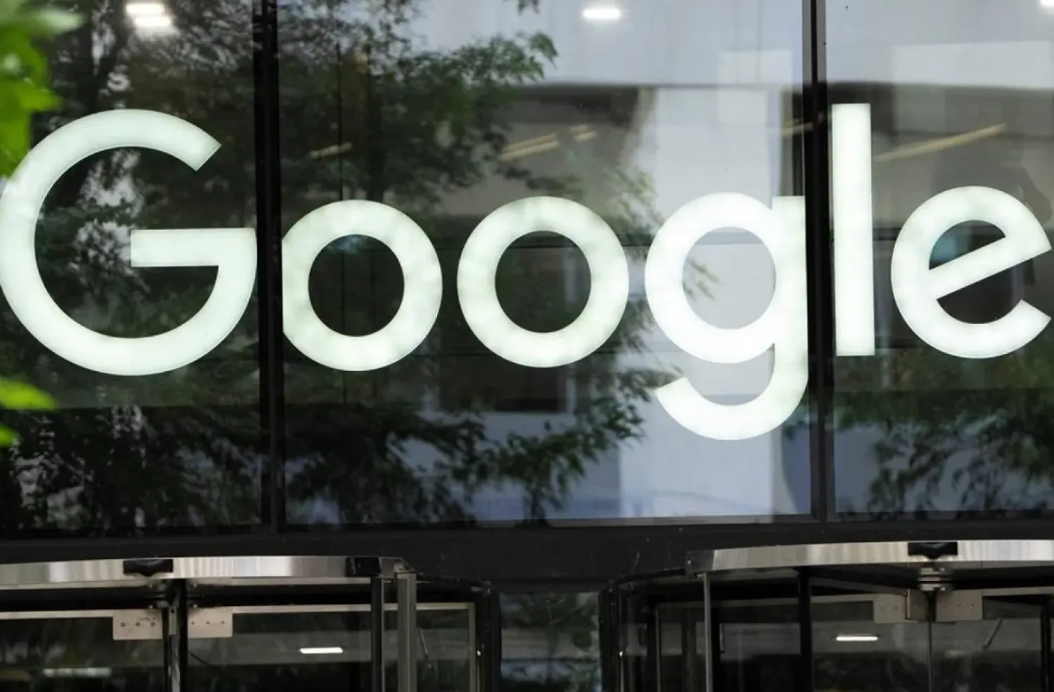 The Google logo is seen outside the company's offices in London, Britain, June 24, 2025. (Reuters)
