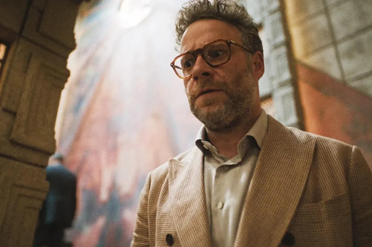 43 yaşındaki Kanadalı aktör ve komedyen Seth Rogen, daha önce üç Altın Küre ve 5 Emmy Ödülü'ne aday gösterilmişti (Apple)