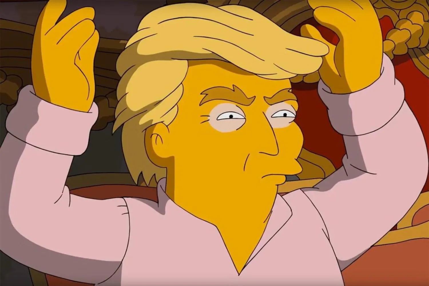 Donald Trump, Simpsonlar'ın 2016'daki reklamında (Fox)