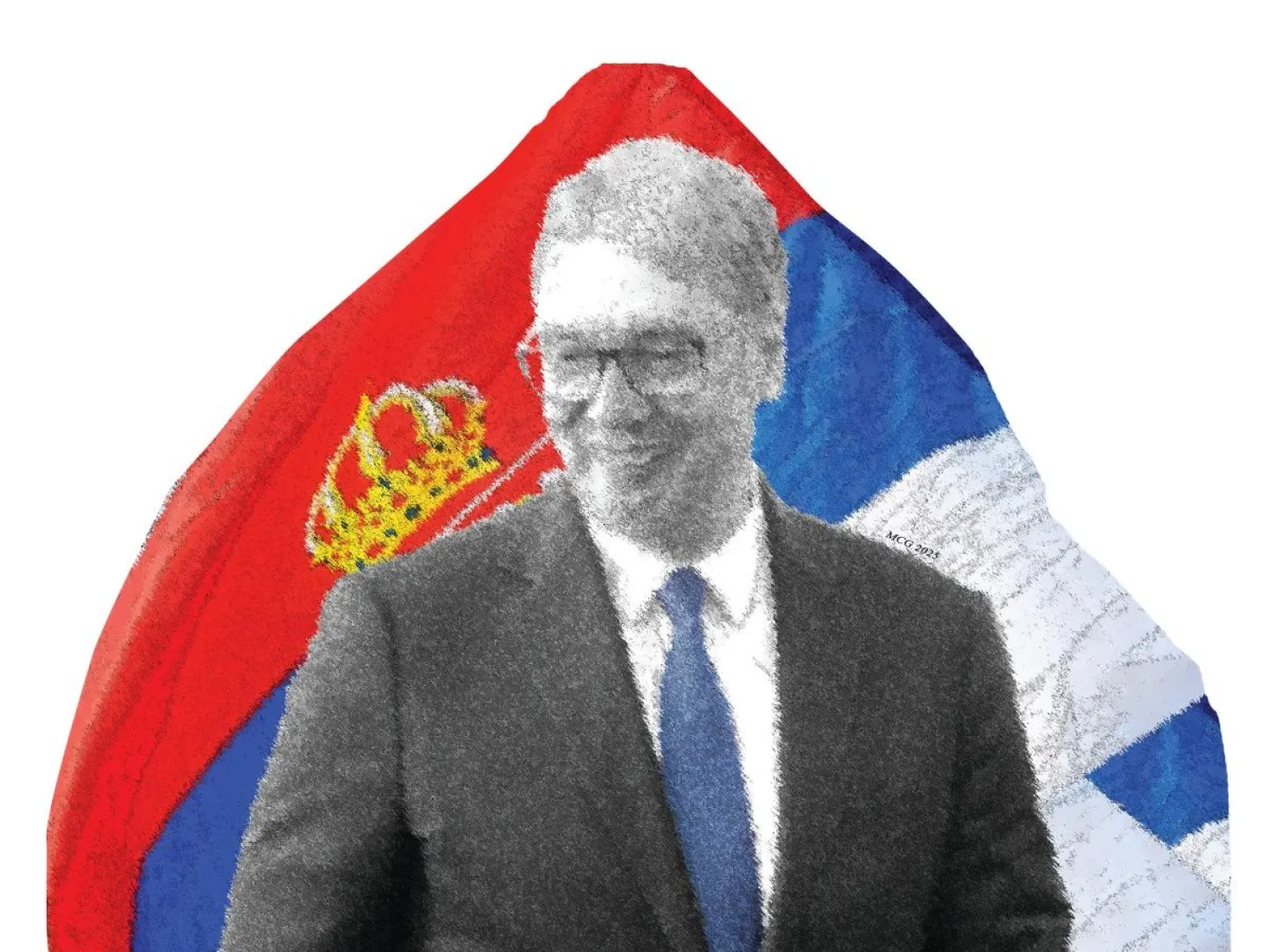 بحسب تصريحه لقناة «روسيا توداي» في حوار حصّري بُثّ في مارس 2022. رغم انفتاح فوتشيتش الحذر على الغرب فإنه لم يتردد في إظهار قربه من الكرملين عند المحطات الرمزية