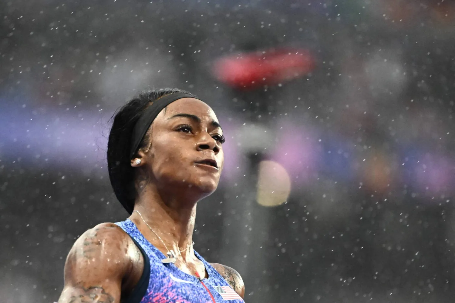 شاكاري ريتشاردسون بطلة العالم في سباق 100 متر (أ.ف.ب)