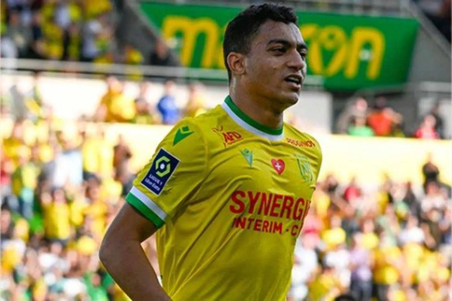 النجم المصري مصطفى محمد مهاجم نادي نانت الفرنسي (وسائل إعلام فرنسية)