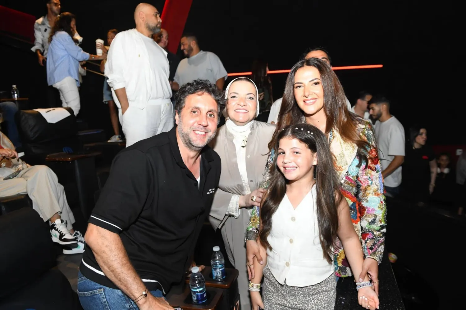 دنيا سمير غانم خلال العرض الخاص للفيلم في القاهرة (الشركة المُنتجة)