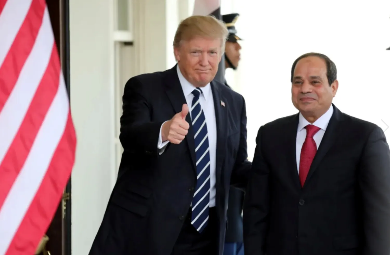 القاهرة ترى أن «العلاقة بين مصر والولايات المتحدة راسخة منذ 4 عقود» (الرئاسة المصرية)