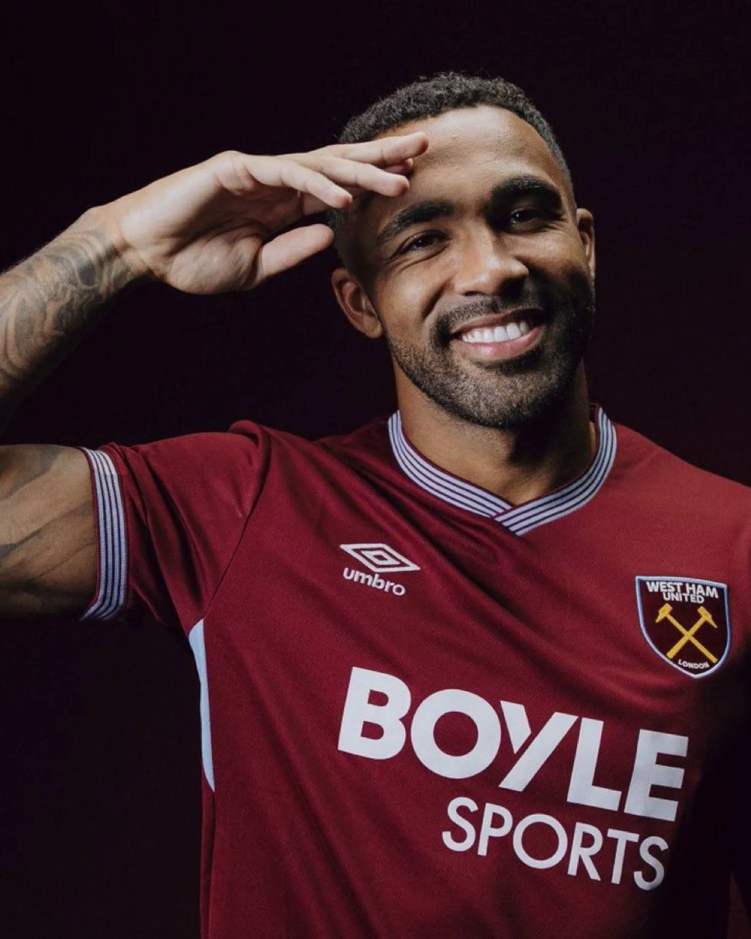 ويلسون بقميص وست هام (الشرق الأوسط)