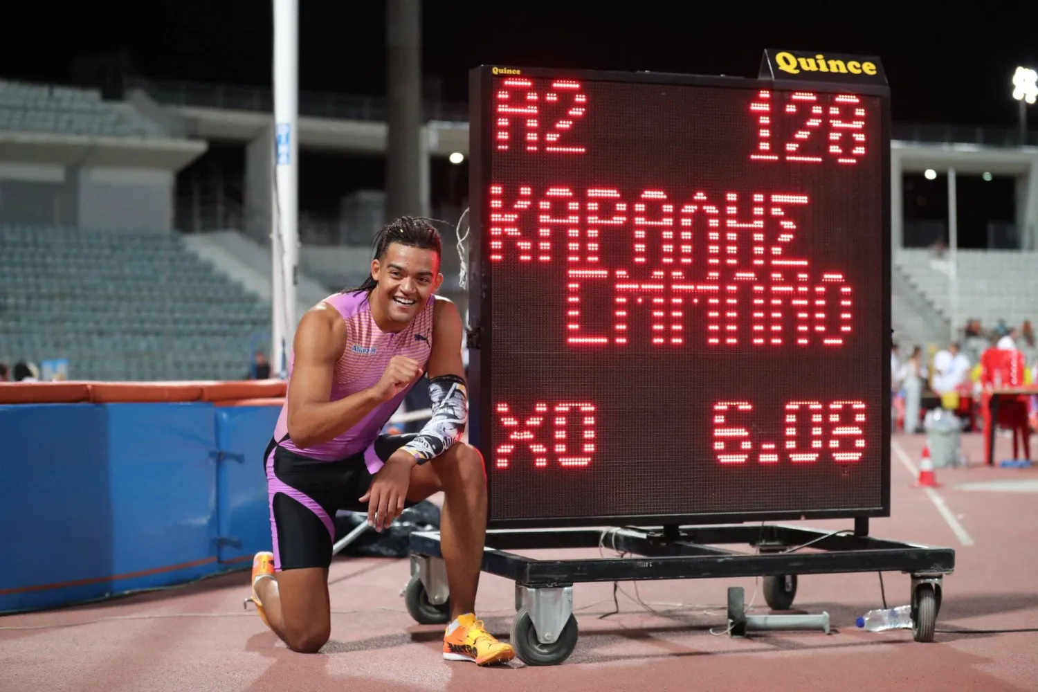 كاراليس عانق رقماً عالمياً جديداً في مسيرته (الشرق الأوسط)