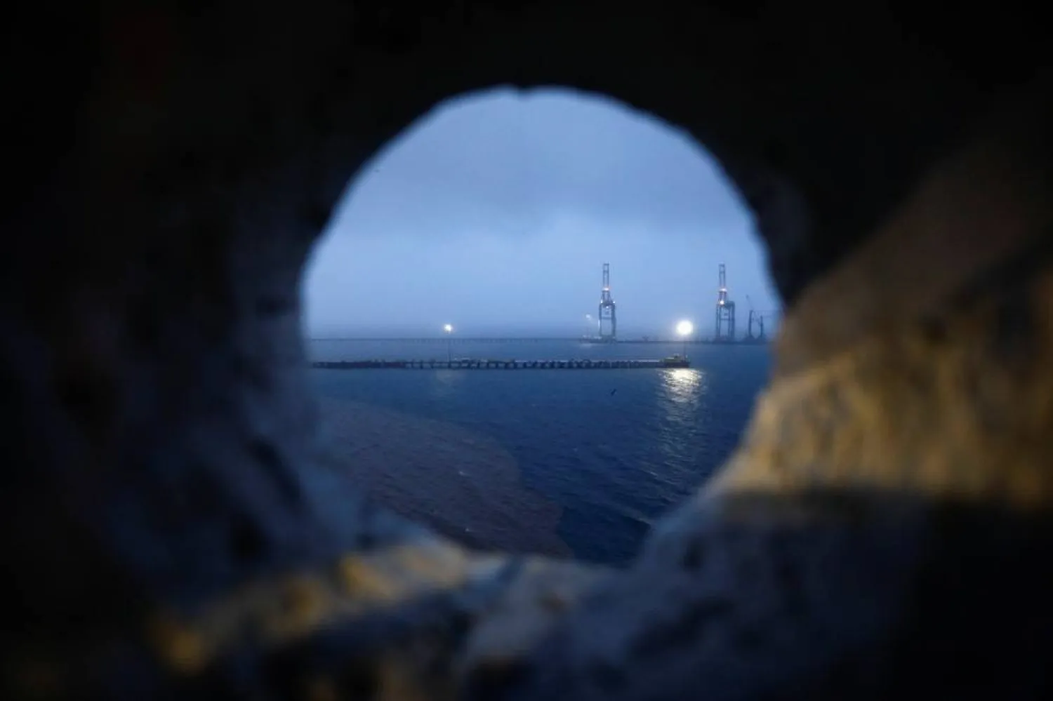  A view of the sea during a coastal evacuation following a tsunami warning issued by local authorities after an earthquake struck the Kamchatka Peninsula in Russia’s Far East, triggering alerts and evacuations across the South Pacific, in Lirquen near Concepcion, Chile, July 30, 2025. (Reuters)