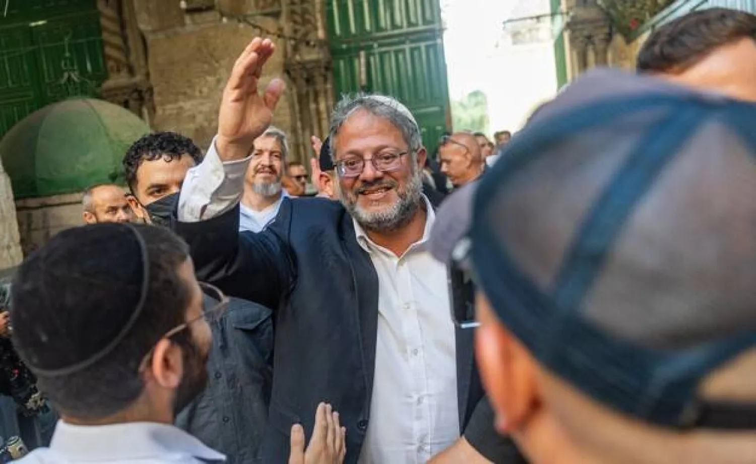 بن غفير في الأقصى (القناة 12)