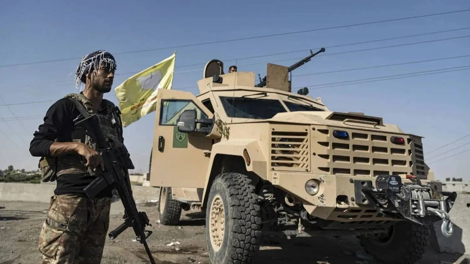  SDF forces in Syria. (AFP file) 