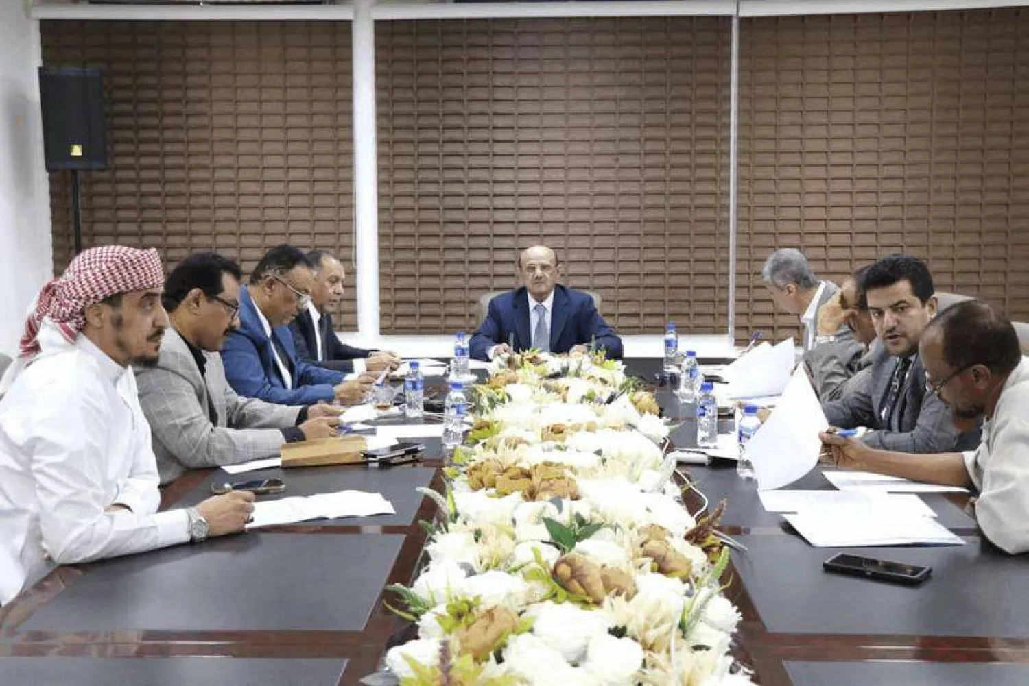 محافظ البنك المركزي اليمني يترأس في عدن اجتماعاً للجنة تنظيم الاستيراد (سبأ)