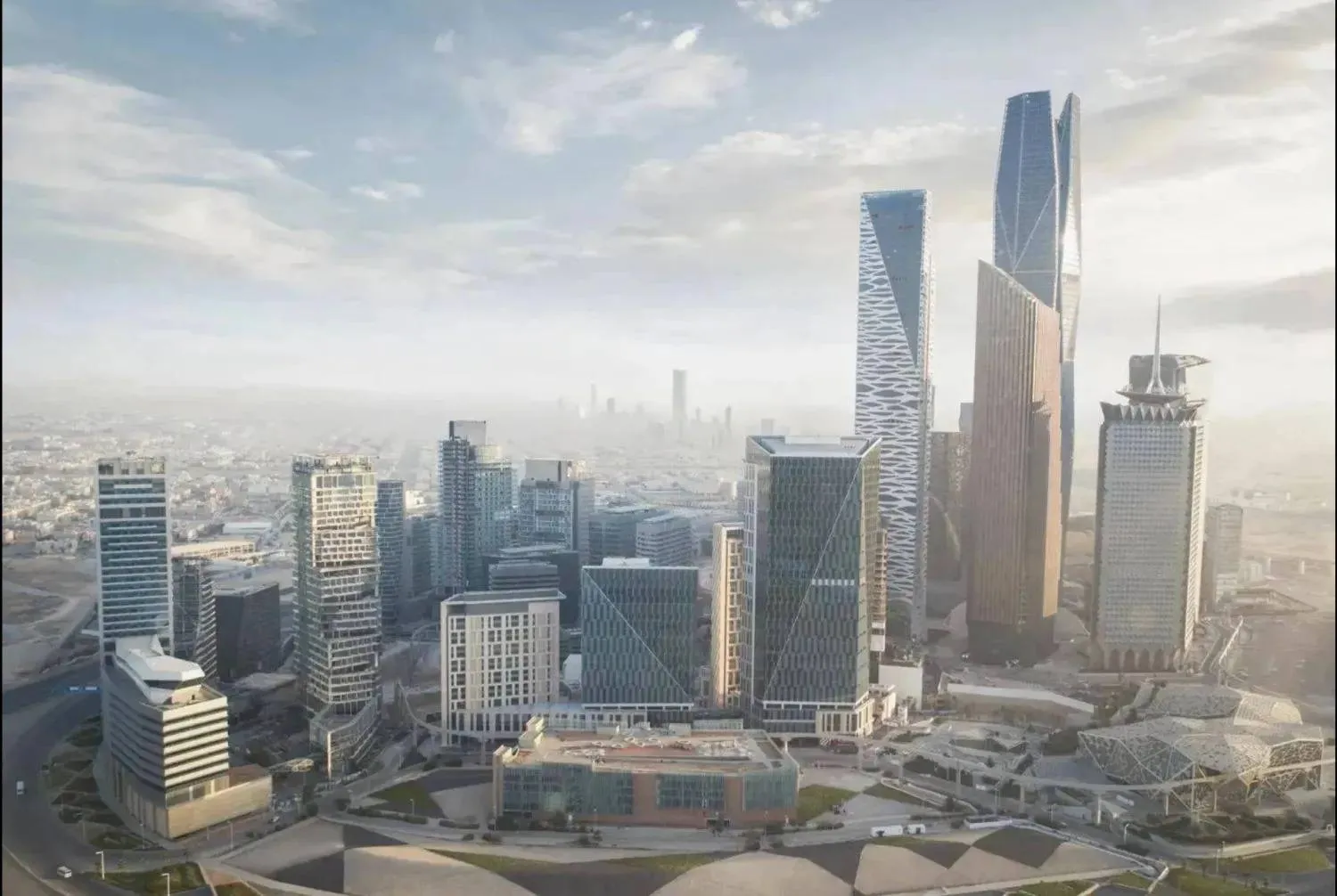 مركز الملك عبد الله المالي في الرياض (الشرق الأوسط)