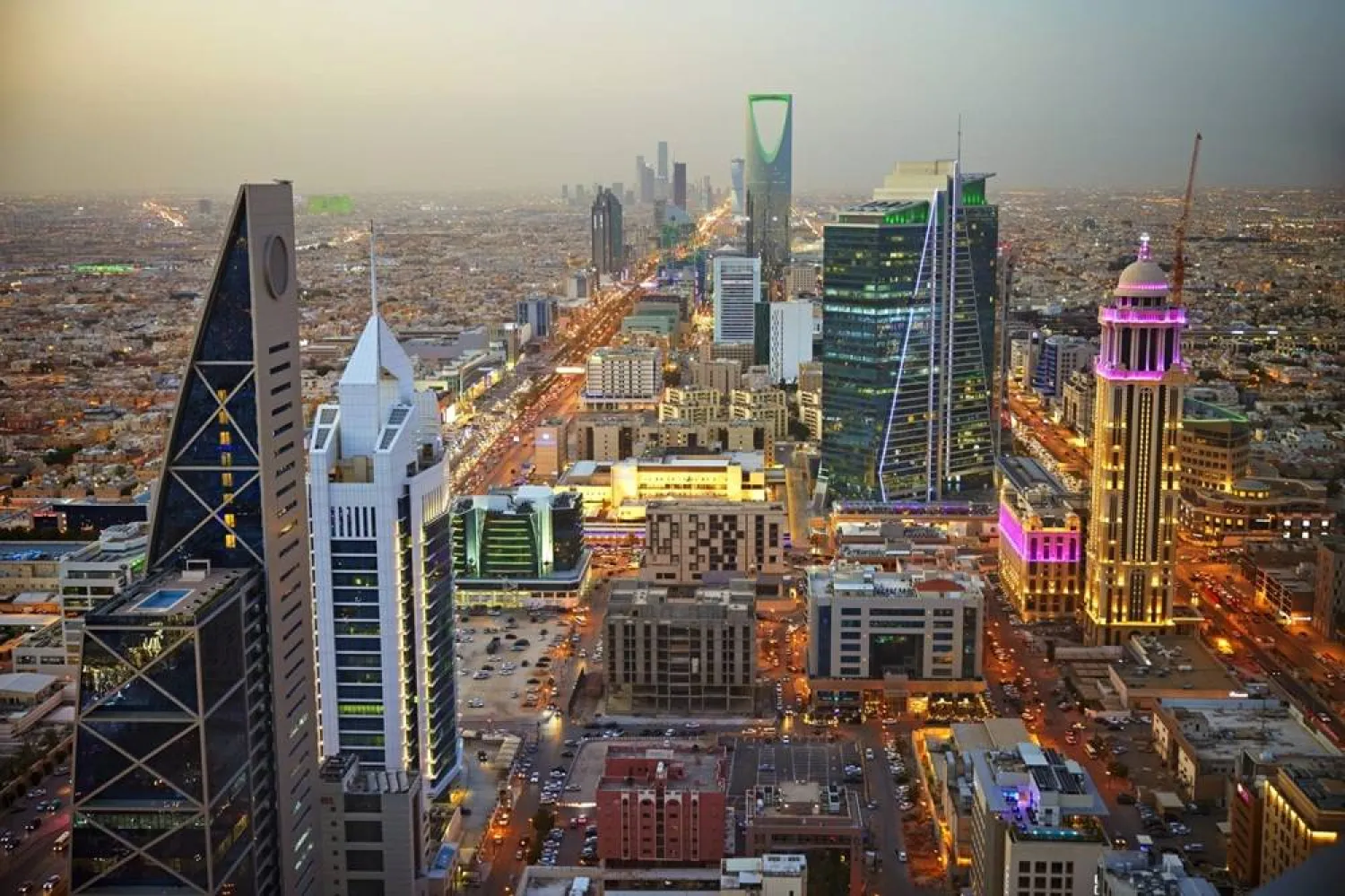 A view of the Saudi capital, Riyadh. (Getty Images)