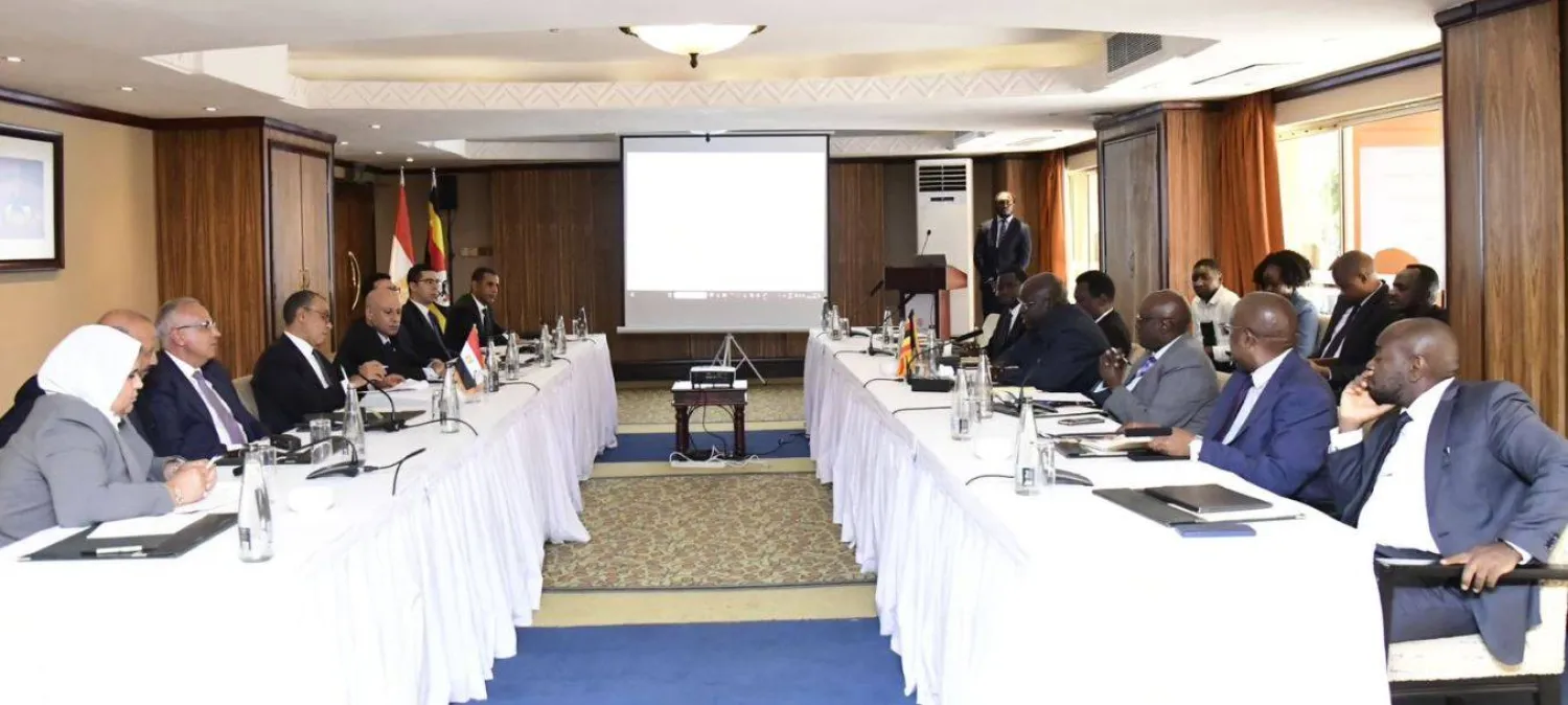 وفد مصري برئاسة وزير الخارجية بدر عبد العاطي، ووزير الموارد المائية هاني سويلم، يبحث في أوغندا التعاون بين دول حوض النيل (لخارجية المصرية)