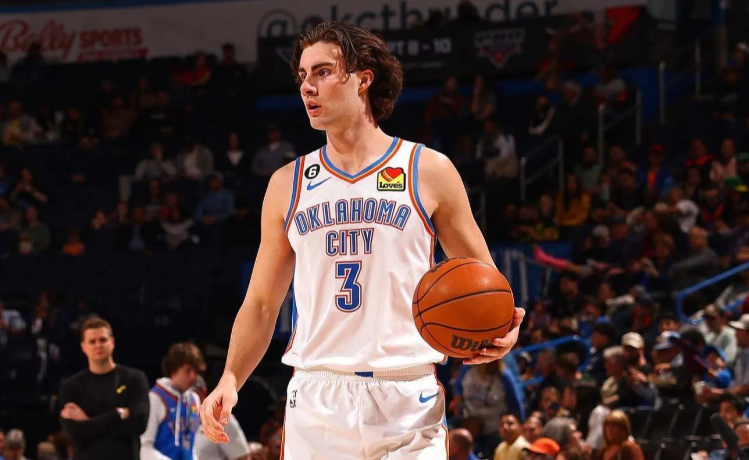 الأسترالي جوش قيدي الذي لمع في الدوري الأميركي لكرة السلة (حساب اللاعب في إنستغرام) 