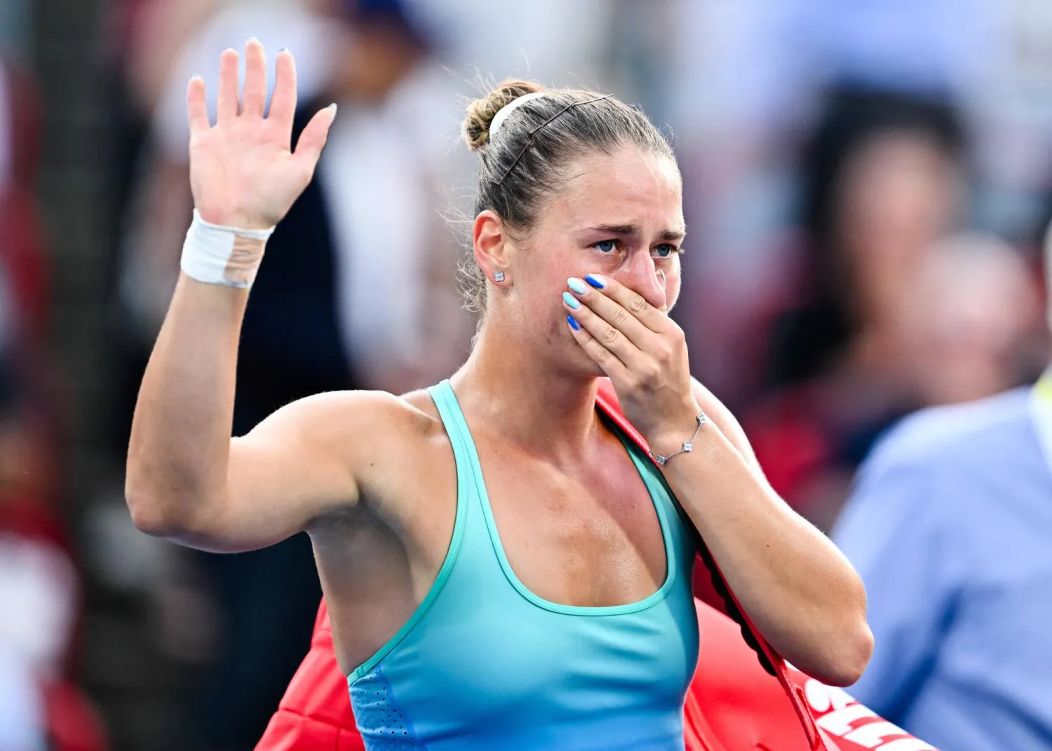 إيلينا ريباكينا (أ.ف.ب)