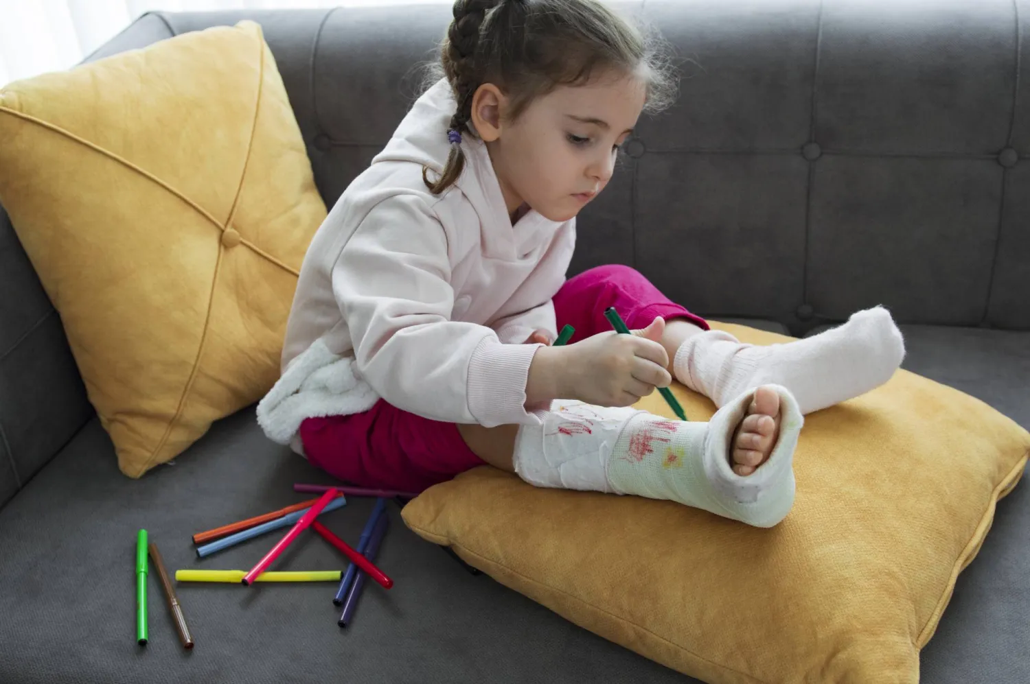 تثبيط العصب يساعد في تخفيف ألم الكسور