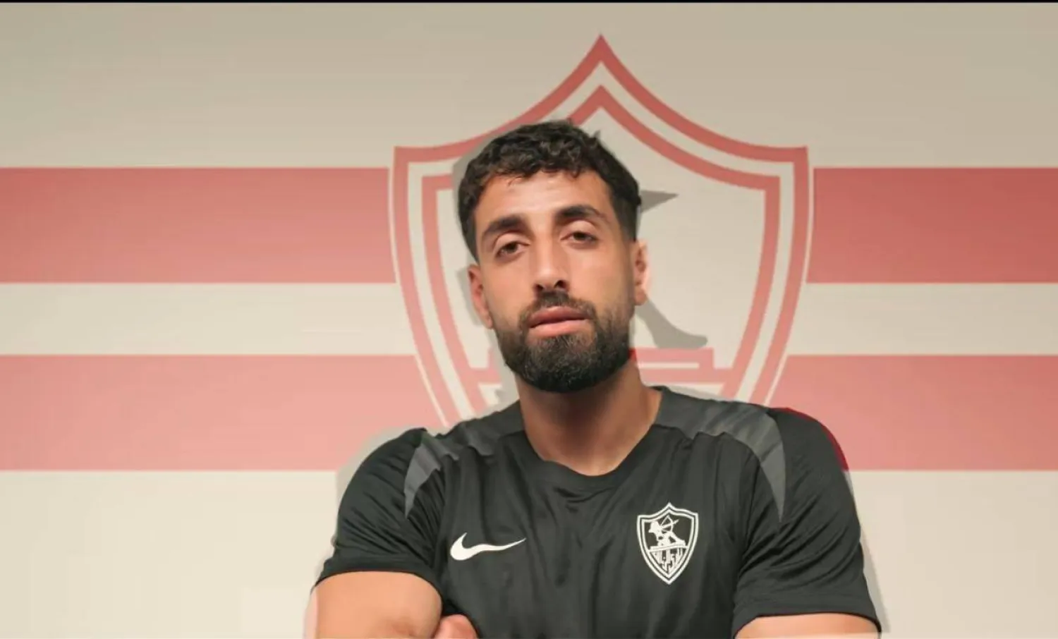 المهاجم الدولي الفلسطيني عُدي الدباغ (نادي الزمالك) 