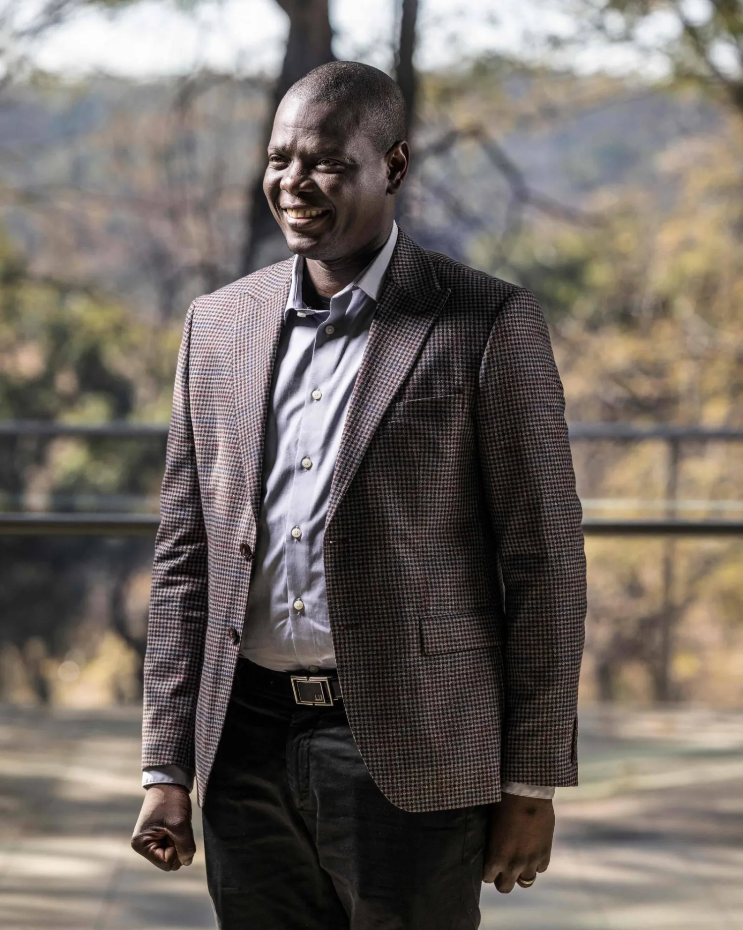 وزير خارجية جنوب أفريقيا رونالد لامولا (أ.ف.ب)