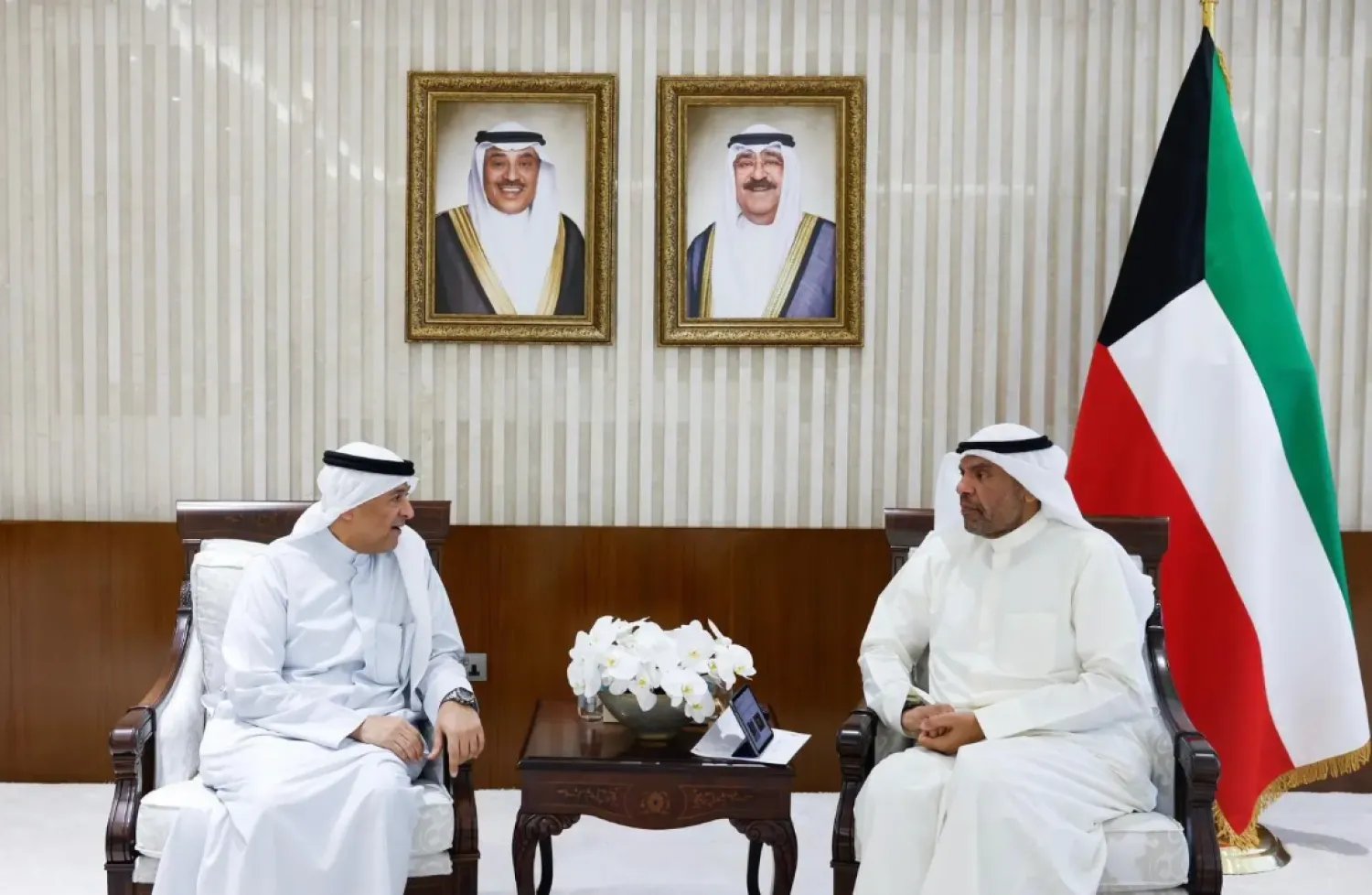 The two sides exchanged views on the latest regional and international developments - SPA