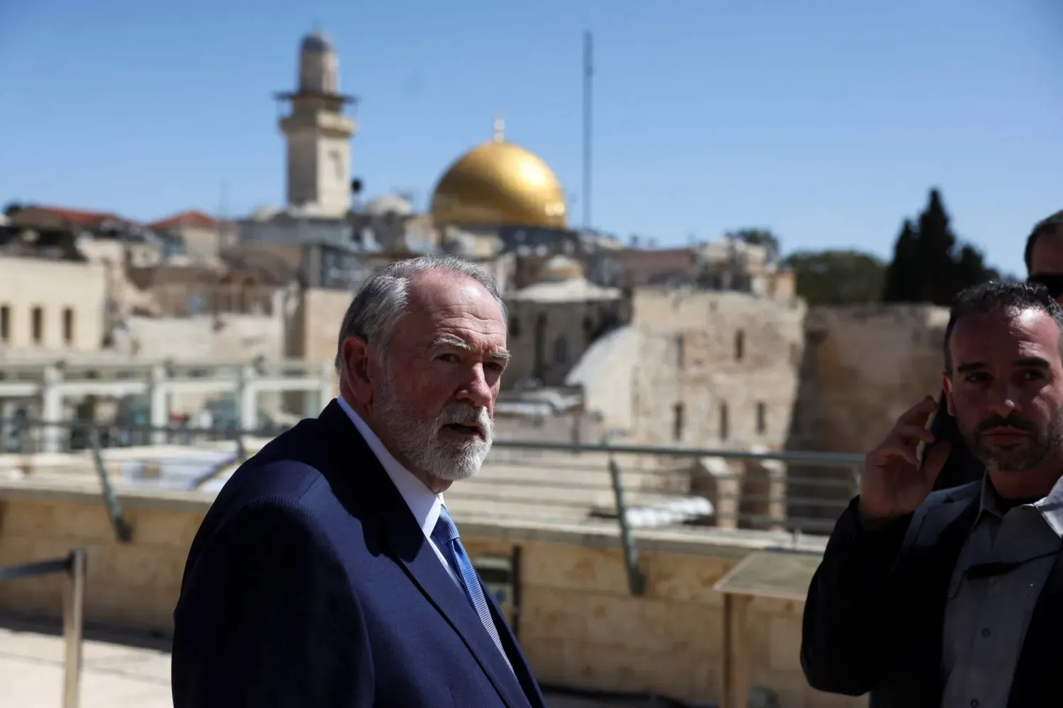 ABD'nin İsrail Büyükelçisi Mike Huckabee (Reuters)