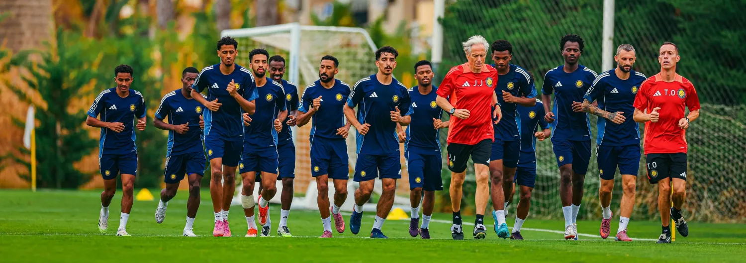 من استعدادات النصر للموسم الجديد (موقع النادي)