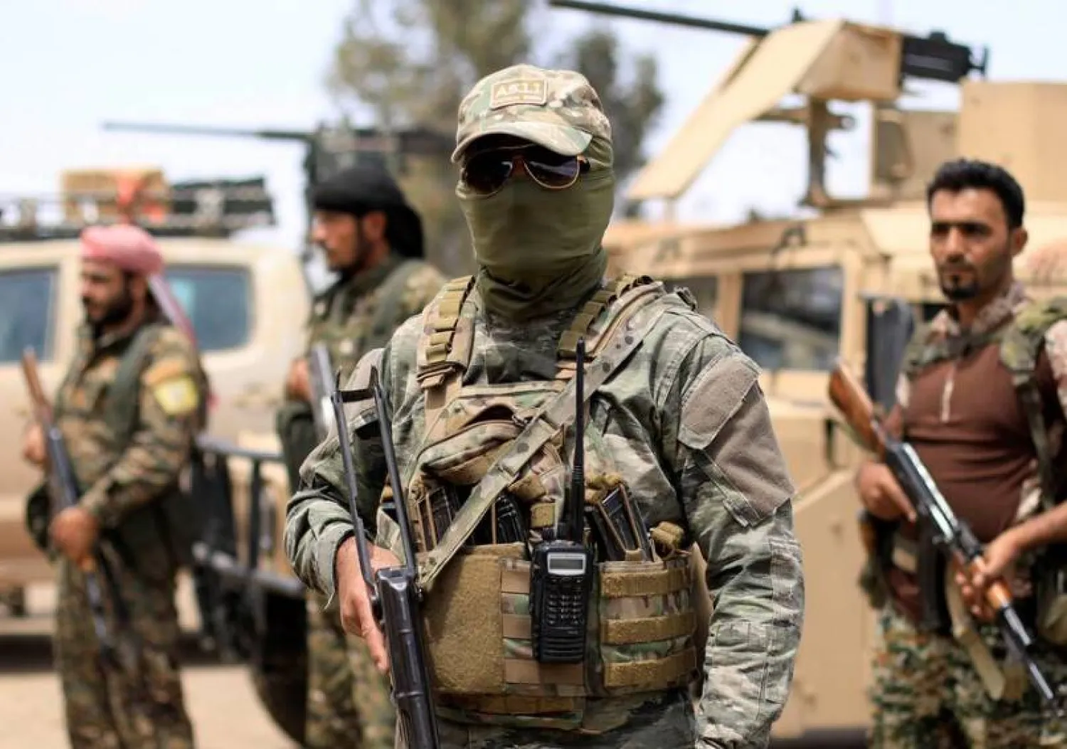 عناصر من «قسد» دير الزور (أرشيفية - رويترز)