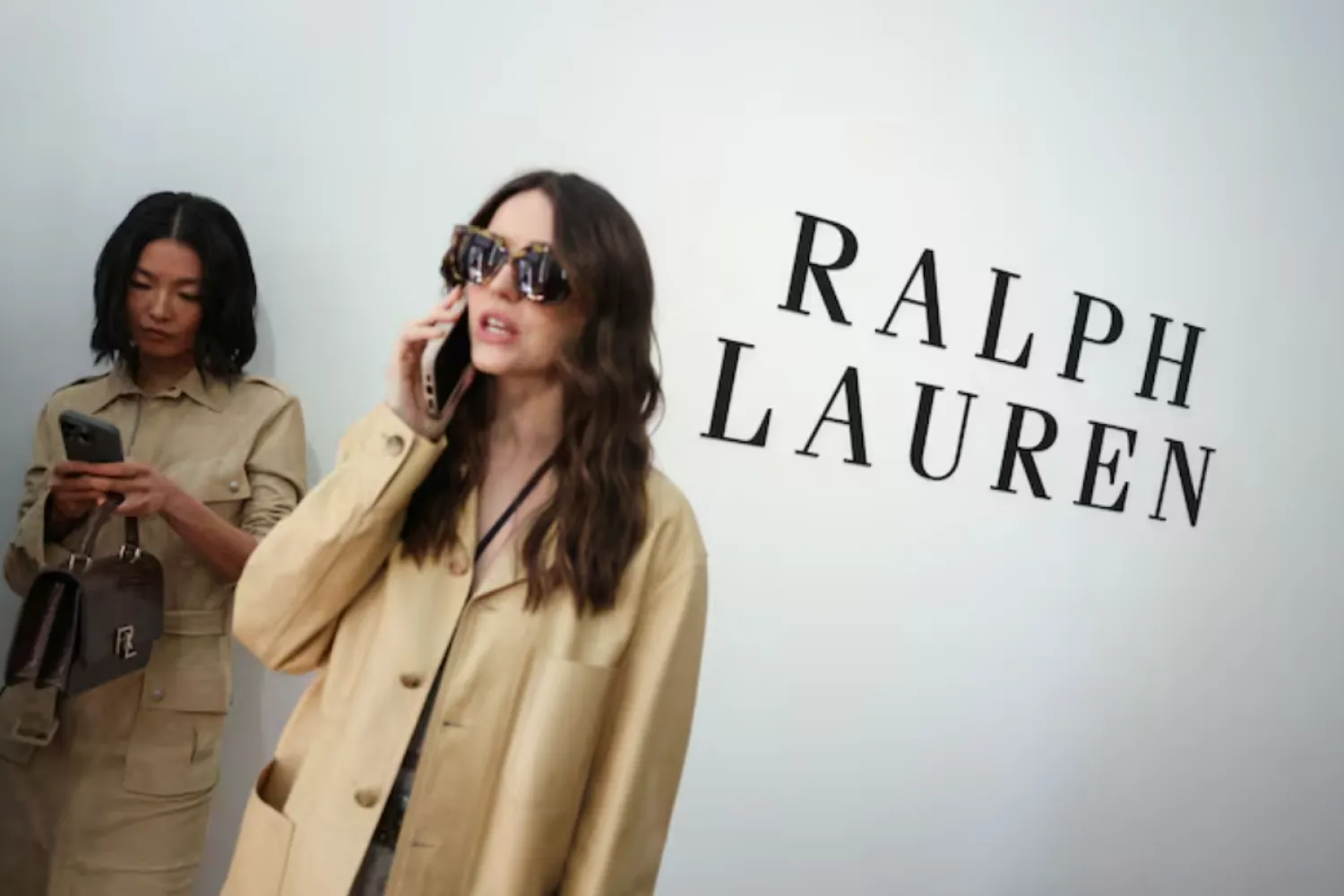 Guests wait after viewing the latest Ralph Lauren collection in New York City, US, April 17, 2025. REUTERS/Caitlin Ochs/File photo 