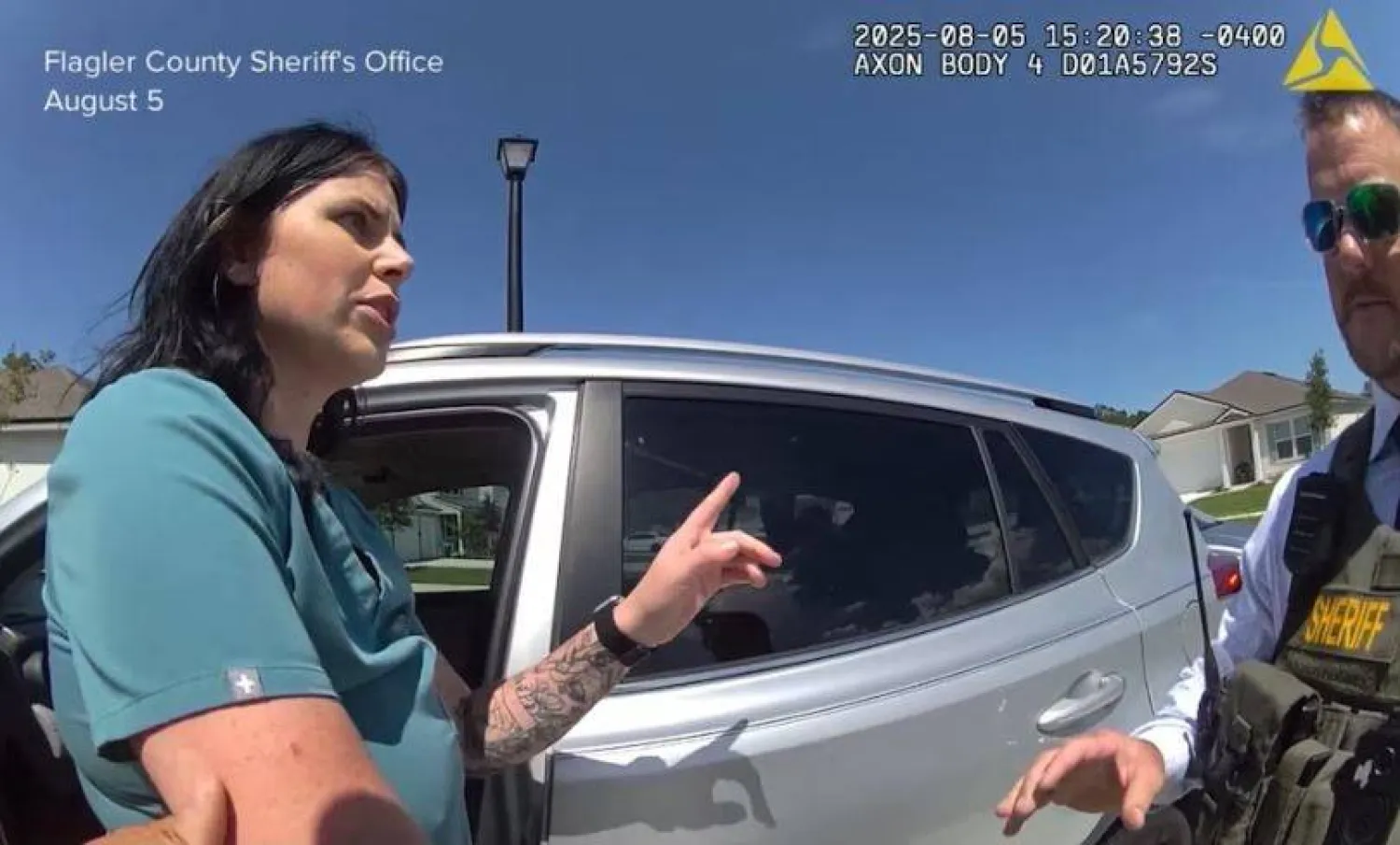 لقطة من الفيديو الذي نشرته الشرطة للحظة القبض على أوتمن بارديسا